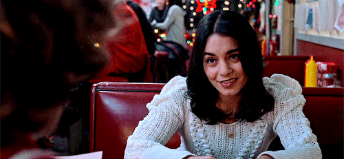 macherierps:Vanessa Hudgens as Brooke in The Knight Before Christmas (2019, dir. Monika Mitchell)