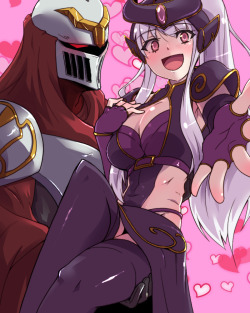 league-of-legends-sexy-girls:  Syndra x Zed