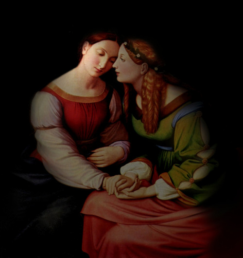 Noughtlux - 8 3 / Study After “Italia Und Germania” By Friedrich Overbeck (dA)