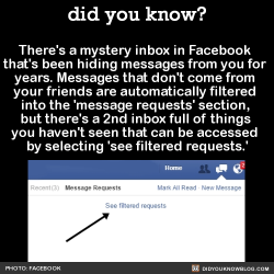 did-you-kno:  There’s a mystery inbox in