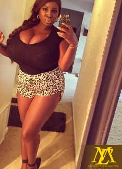 bigboobster:  Voluptuous @ClubMaseratiXXX pushes the whole #selfie game to a new level with this shot! Watch her insane hourglass figure and giant rack in action @ MaseratiXXXCam.com and her official website!BOOB ON!