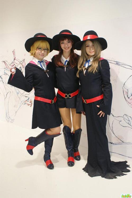 ca-tsuka:Little Witch Academia part at Anime Mirai exhibition in Tokyo.Big thanks to Katsudon who se