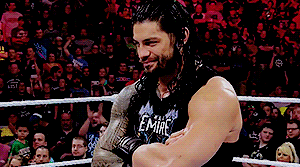r0manreigns:  anon requested: roman being 😏