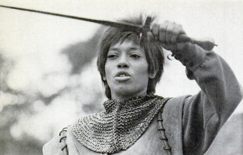 apaana: Diana Sands as Joan of Arc in “Saint Joan”, 1967 Original caption(s): Diana