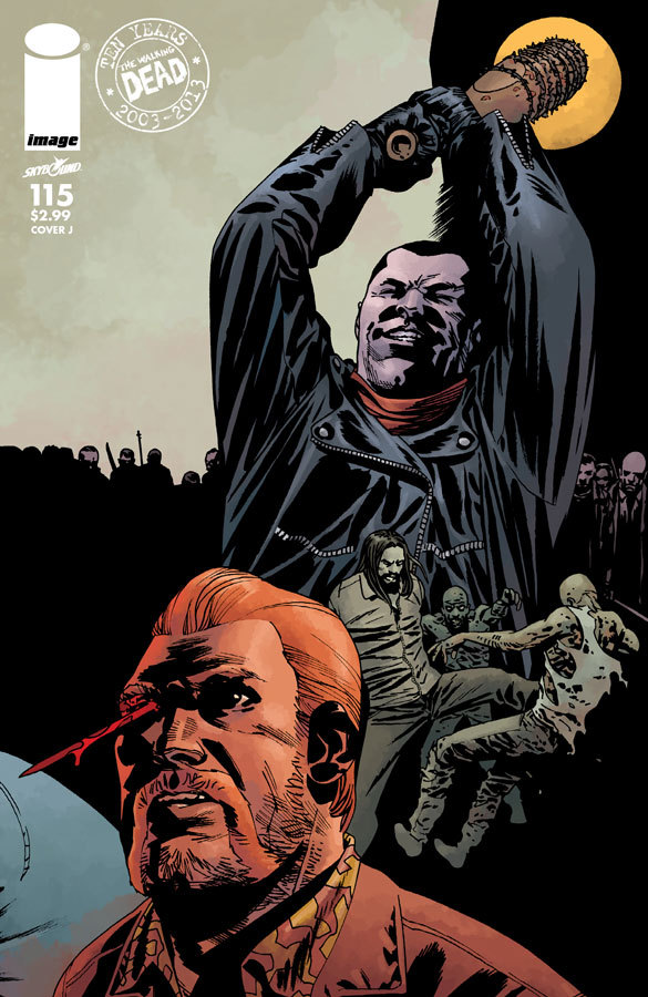xombiedirge:  The Walking Dead #115 Variant Covers by Charlie Adlard You can also