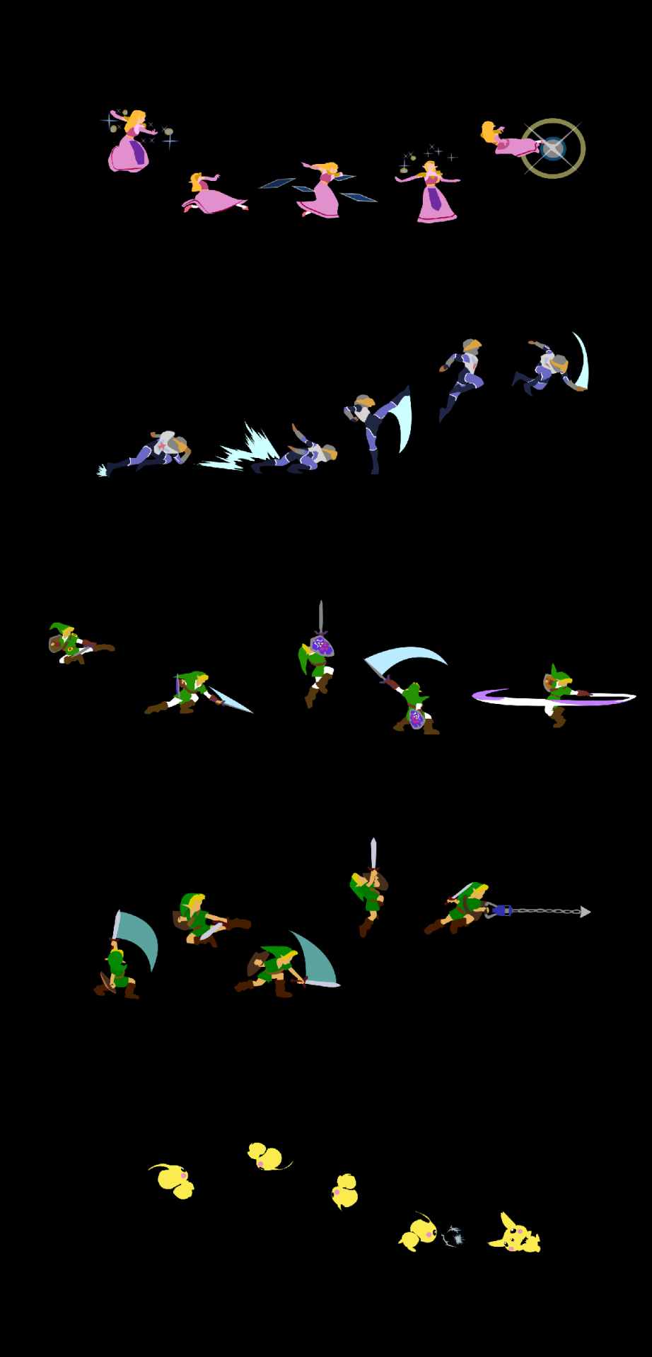 chrispocetti:  “simply melee” here is the full collection… including alternate