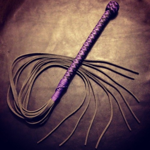 in-morpheus-arms:   edgeplay-co-uk:  Leather cat o’ nine tails Handmade by Impact-Toys.com  ☸ 