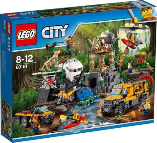 LEGO City Jungle Exploration SetsStarter Set (60157)Cargo Helicopter (60158)Mission with Half-track 