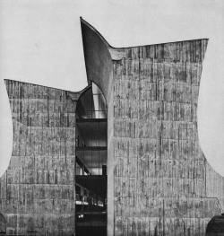 fuckyeahbrutalism:  Technical College, Busto Arsizio, Italy, 1963-64 (Enrico Castiglioni, Carlo Fontana)