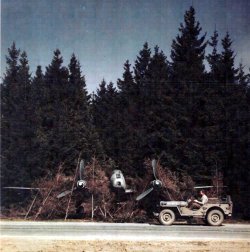 Janwire:  Wwiiaviation:  An American Gi Cruises Past A Camouflaged German Me 410