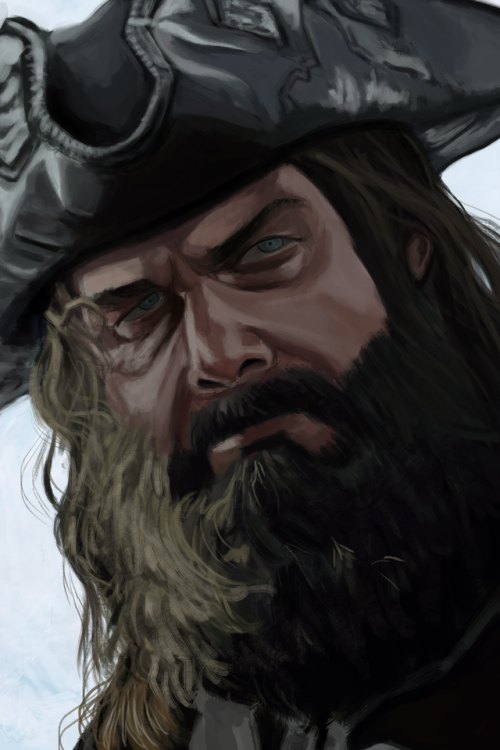 jadeedart:Blackbeard study