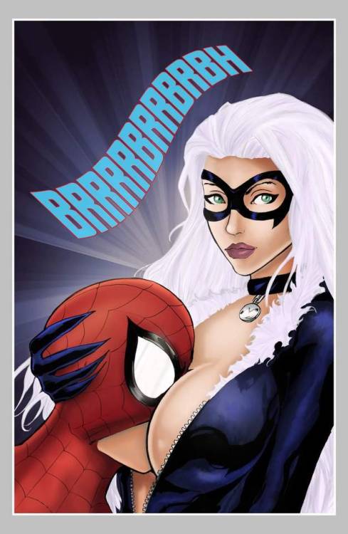  Art by @alfred183 Colors by me #BlackCat #FeliciaHardy #SpiderMan “ i’m just your&