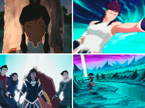 avatarparallels: Korra:  Raava, I missed you. Where have you been?Raava: I have always bee