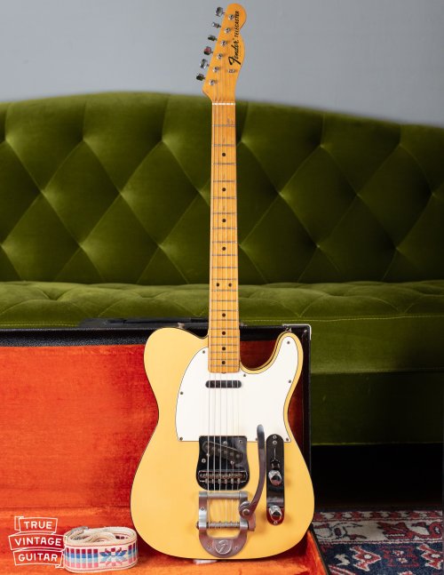 bushdog:Fender Telecaster Custom 1968 Blond / Black Binding Guitar For Sale True Vintage Guitar