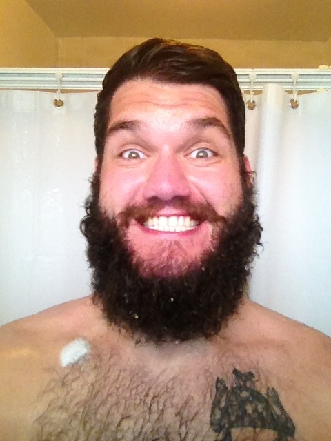katskinx:  patmantackle:  Facial hair is fun! Also, my beard turned 6 months old