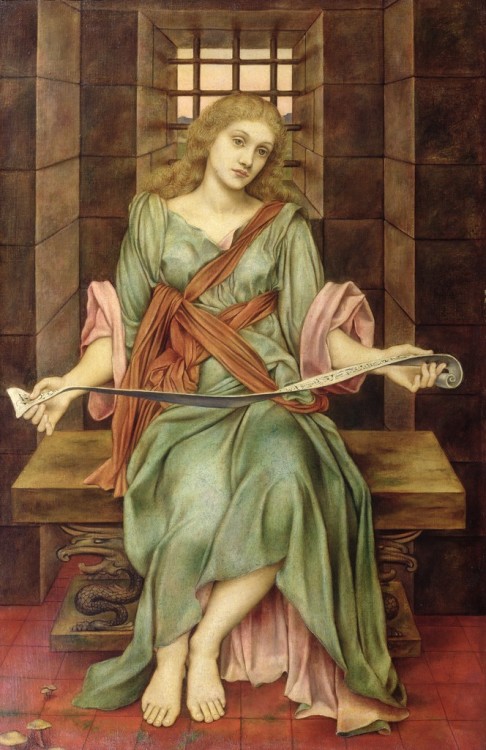 the-garden-of-delights: &ldquo;The Soul’s Prison House&rdquo; (1888) by Evelyn de Morg
