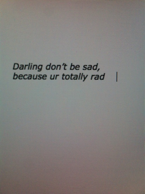 sicklysatisfied:  ☹ Are You Satisfied? ☹  Awe this is cute