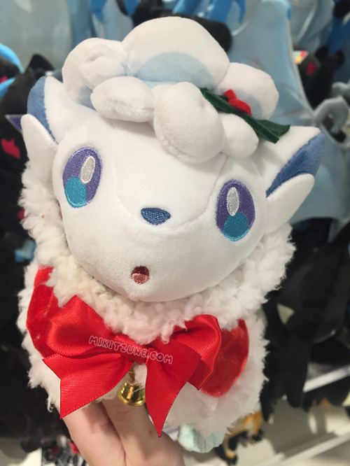 Alolan Vulpix Christmas plush randomly making a re-appearance at the Pokemon Center near the end of 