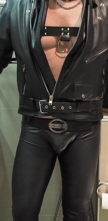 Leather Harness Pimp
