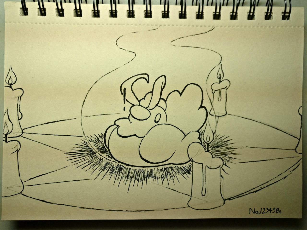 Inktober 5: ChickenFull Size