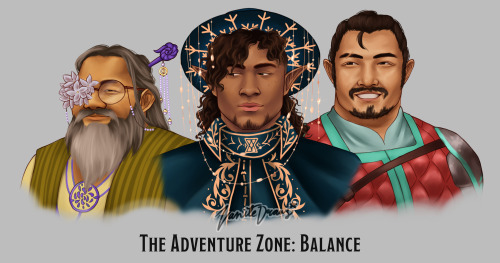 keplercryptids: vanitedraws:The Adventure Zone: Balance Player Characters designs plus Lup <3Yes,