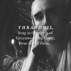 pointyearedelvishprinceling:  King of the Woodland Realm 