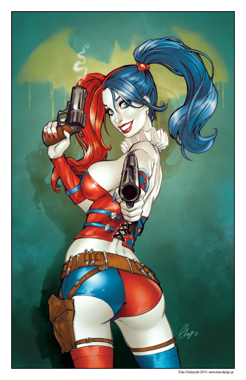 fandoms-females:  CBV #17 -KRAZY ! ( harley_quinn_52_by_elias_chatzoudis ) 