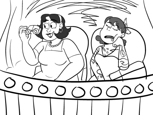 @deliciousninjajellyfish-1point2 I Wanted To Draw Elle And Krista Hanging Out!!!! They Went To Go See