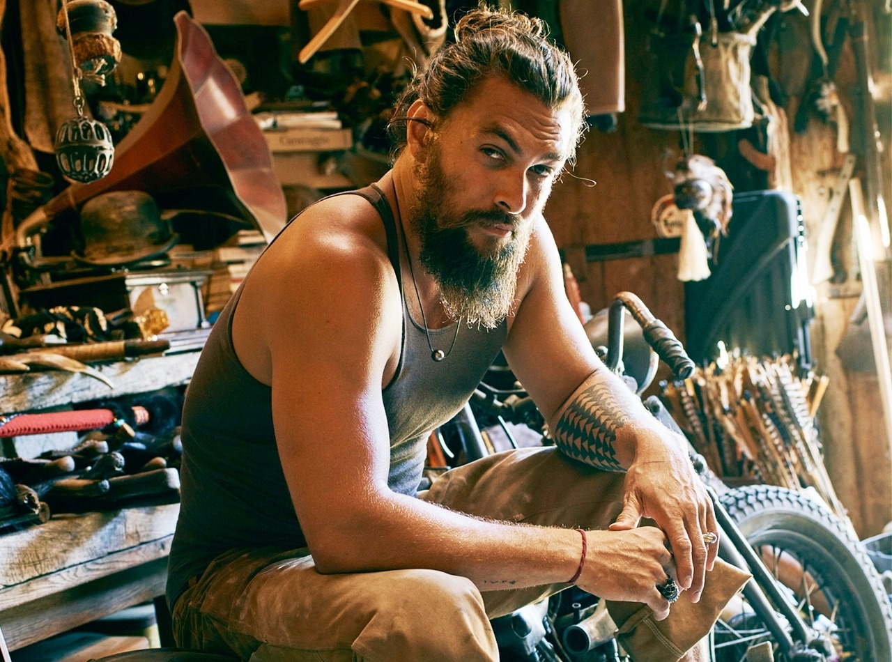 fuzzielogic:  Jason Momoa photographed for Men’s Journal  For the ladies lol