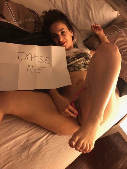 exposurefun53: It’s official it’s in writing this slut wants to be exposed to everyone a