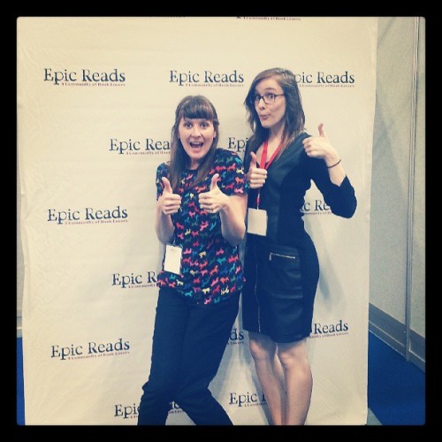 epicreads: Photos from our interview session at Book Expo America!We spot Sooz!