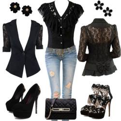 ideservenewshoesblog:  Fabulous Black Hollow