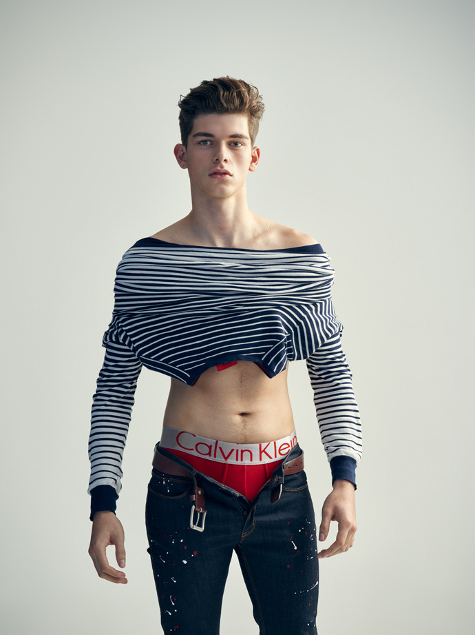 strangeforeignbeauty: Max Taggart for Kaltblut Magazine Photography David FierroStyling