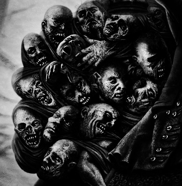 killedtheinnocentpeople:    Scary Woods Fragment by Johann Valentin Andree.