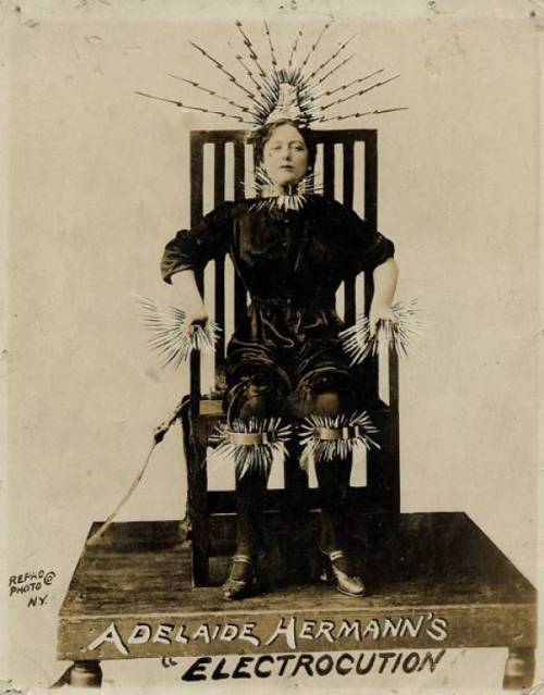 Porn photo Adelaide Herrmann, the Queen of Magic (1853–1932)