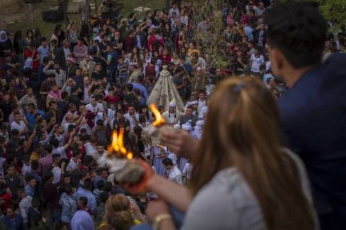 ezidxan:2017: One day before Çarşema Sor (Red Wednesday) which is the Êzîdî New Year