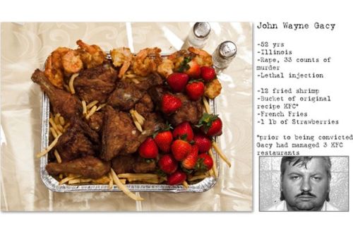 congenitaldisease - The last meal of an inmate facing execution...