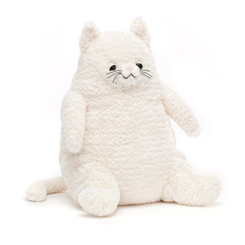 jellycatkid: amore cat white by jellycat