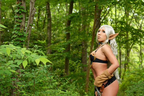 Cosplay Girl Nonsummerjack (Dark Elf) (Eternal Darkness) 1-3