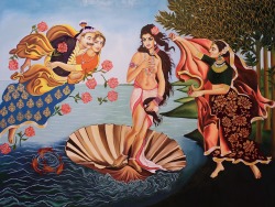 nehakapilart: “Birth of Satyavati” 