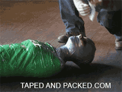 thetomblur:  Taped and packed mummification