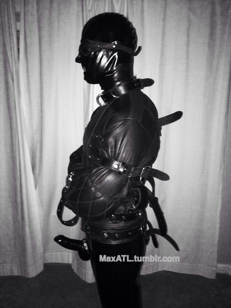 maxatl:  OK, here I am. Mr S padded SJ super tightly strapped in!!! Over rubber shorts