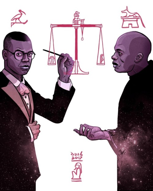 geekynerfherder:  ‘American Gods’ by David M Buisán.Available as prints from his Society6 webstore.