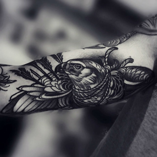 bitofanink:  Tattoo Masters Tattoo done by Brando Chiesa.http://ift.tt/1DOgETM via