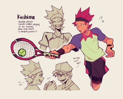 self-indulgent tennis au :-) i just think tennis is neat! 