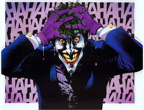 colsmi:Brian Bolland’s pencils for one of The Killing Joke’s most iconic shots