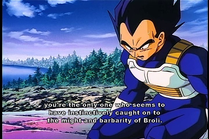 Why Does Goku and Vegeta Hair Always turn Green against Broly ? -  Screenshot from Legendary Super Saiyan and Broly Movies : r/dbz