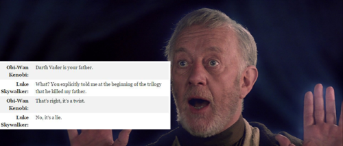 incorrectstarwarsquotes: oobiwan: Incorrect Star Wars Quotes (Part 1/ ? ) quotes from inco