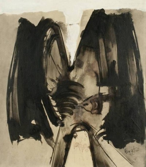 regardintemporel:   Gianni Bertini - La nuit de Céres,1956  