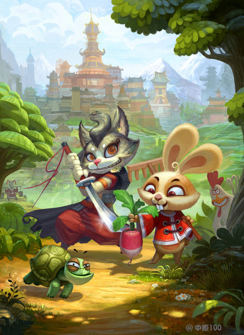 theartofanimation:  ZhongYuan 100